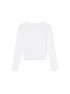 Cropp Koszulki, Topy*Biała bluzka basic