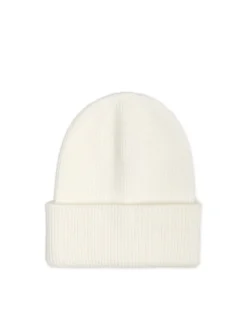 Cropp Czapki*Biała czapka beanie z dodatkiem wiskozy