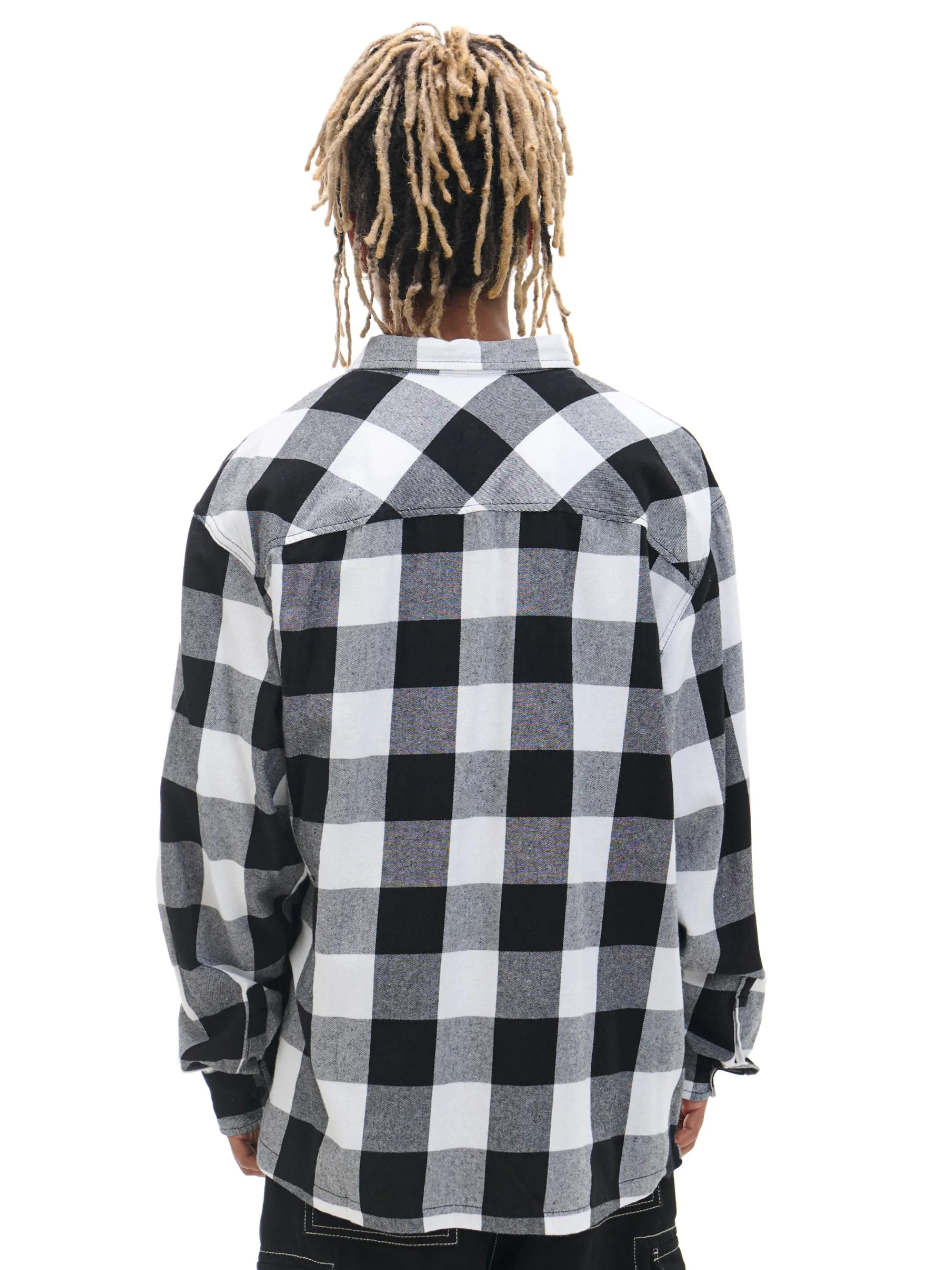 Cropp Koszule*Biała koszula w kratę