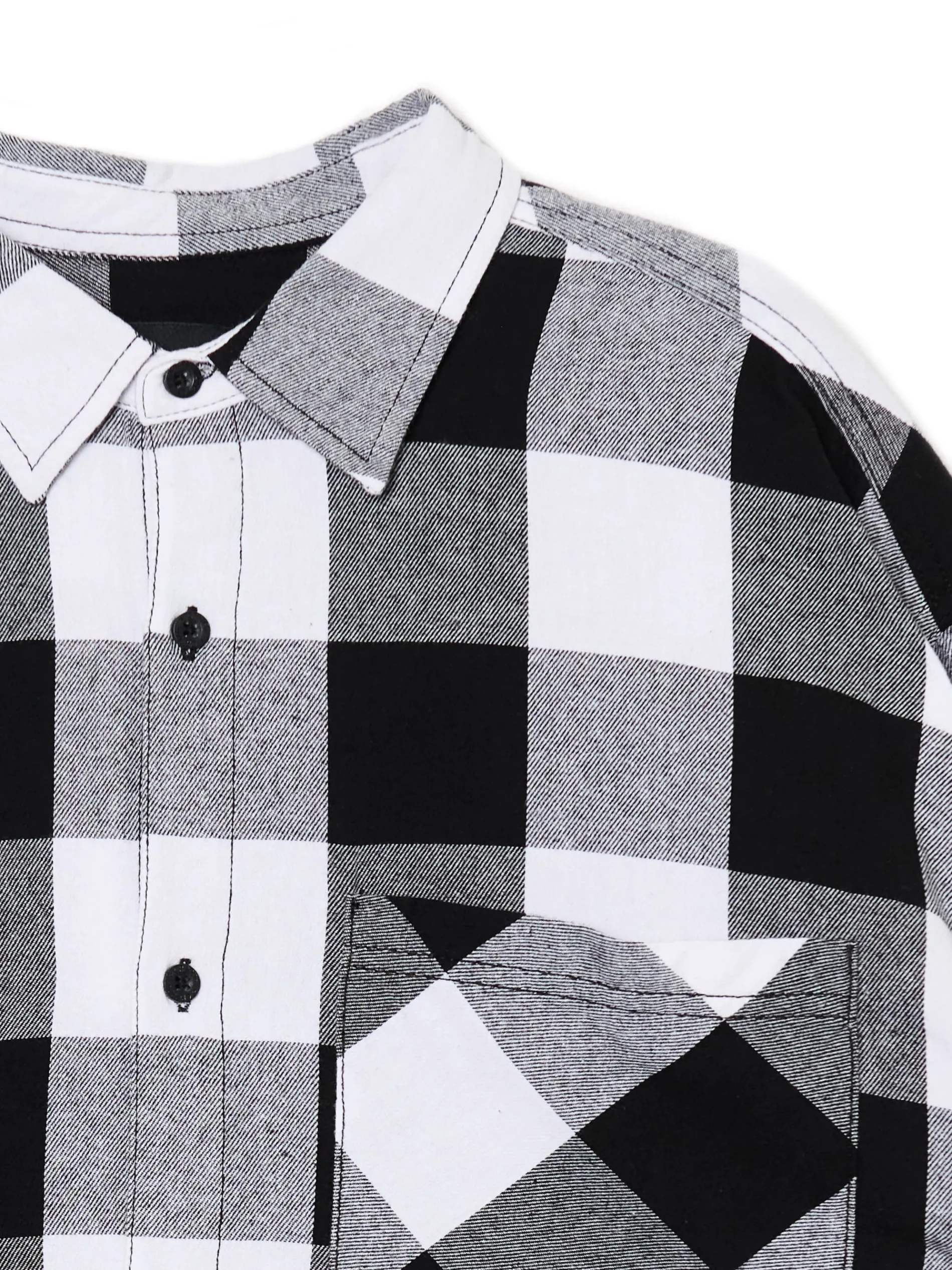 Cropp Koszule*Biała koszula w kratę