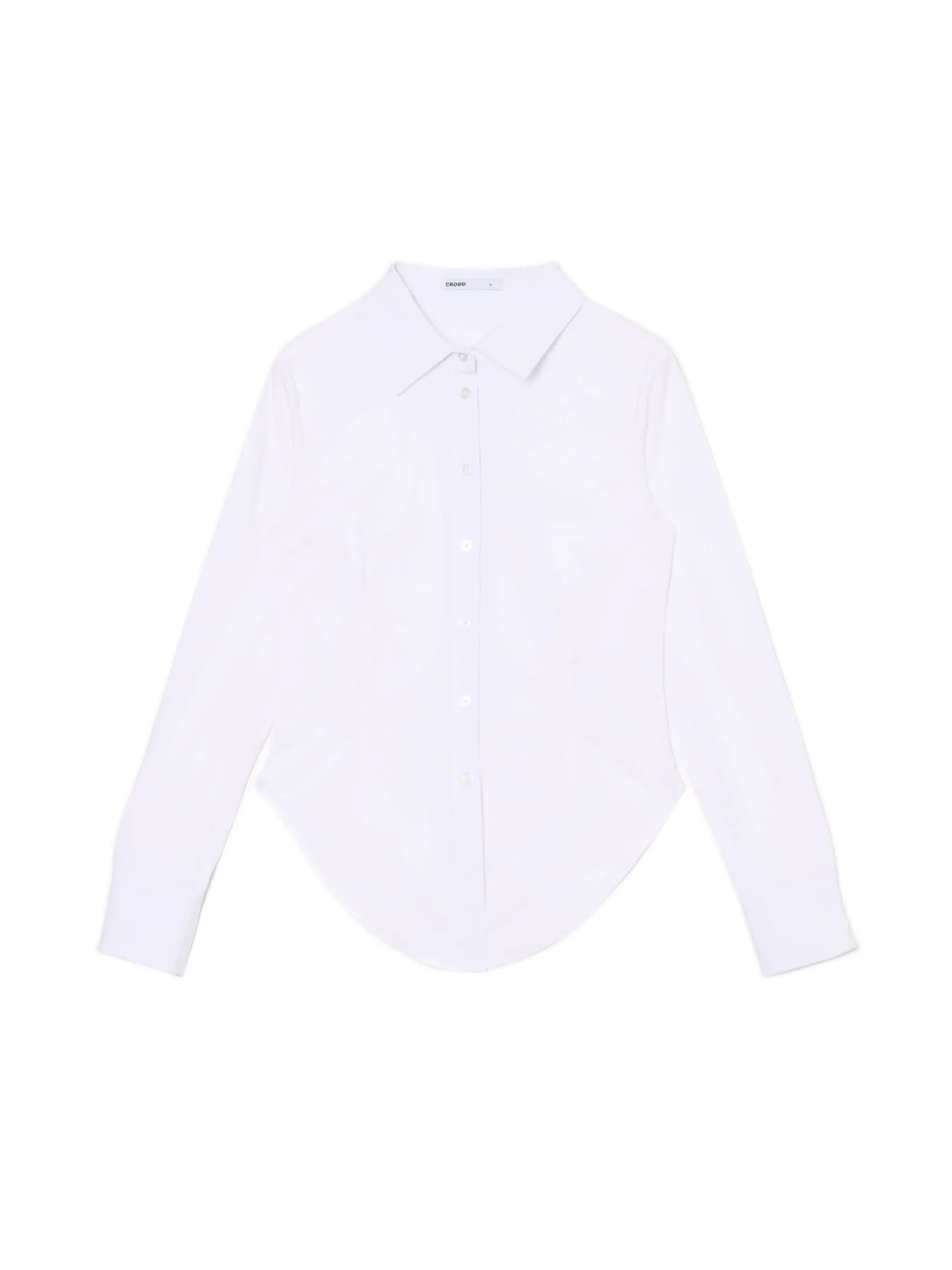Cropp Koszule, Bluzki*Biała koszula z długim rękawem