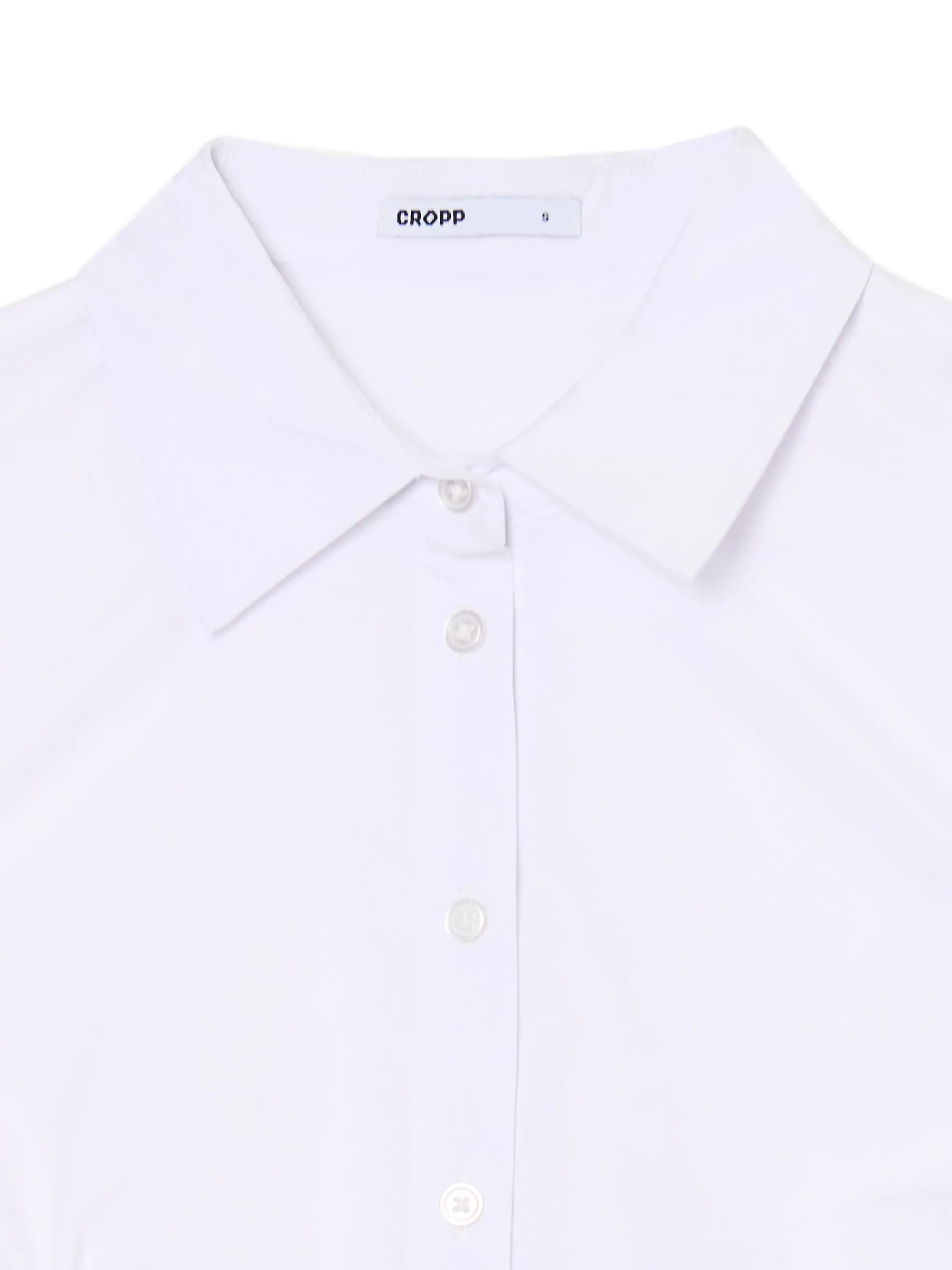 Cropp Koszule, Bluzki*Biała koszula z długim rękawem