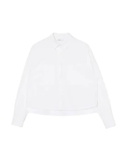 Cropp Koszule, Bluzki*Biała koszula z rozcięciami