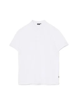 Cropp Koszulki*Biała koszulka polo