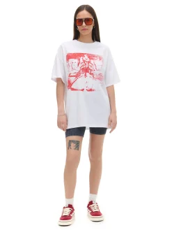 Cropp Unisex|Unisex*Biała koszulka Slipknot UNISEX