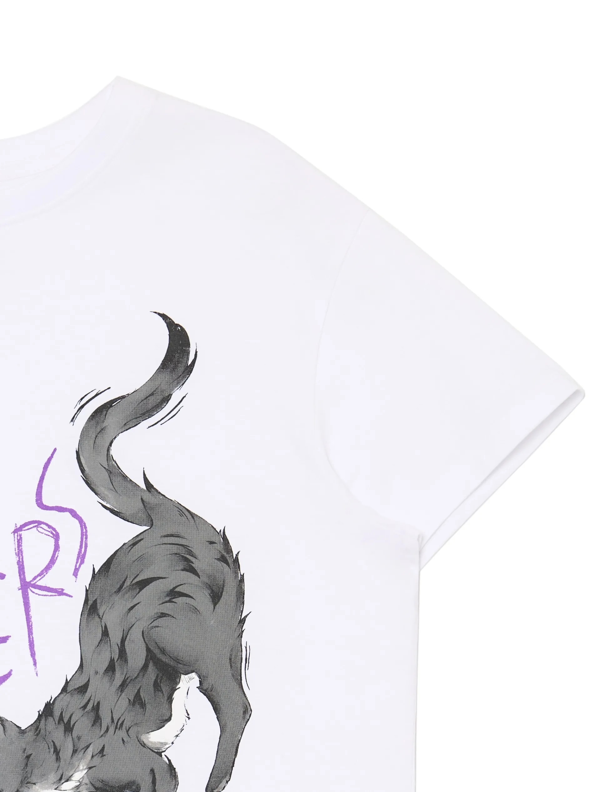 Cropp Koszulki, Topy*Biała koszulka z kotami