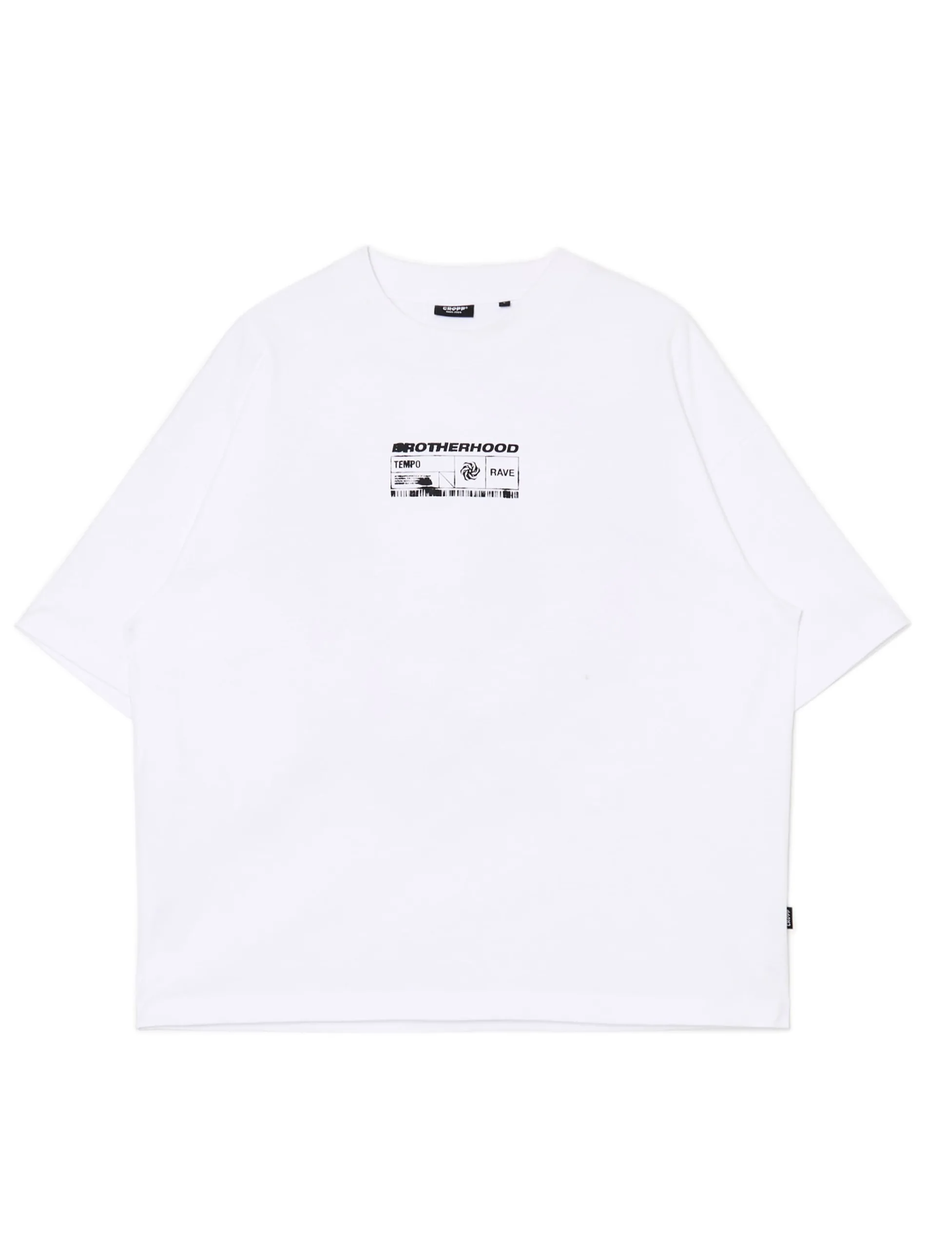 Cropp Koszulki*Biała koszulka z nadrukiem