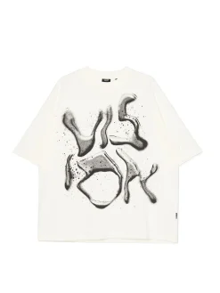 Cropp Koszulki*Biała koszulka z napisem