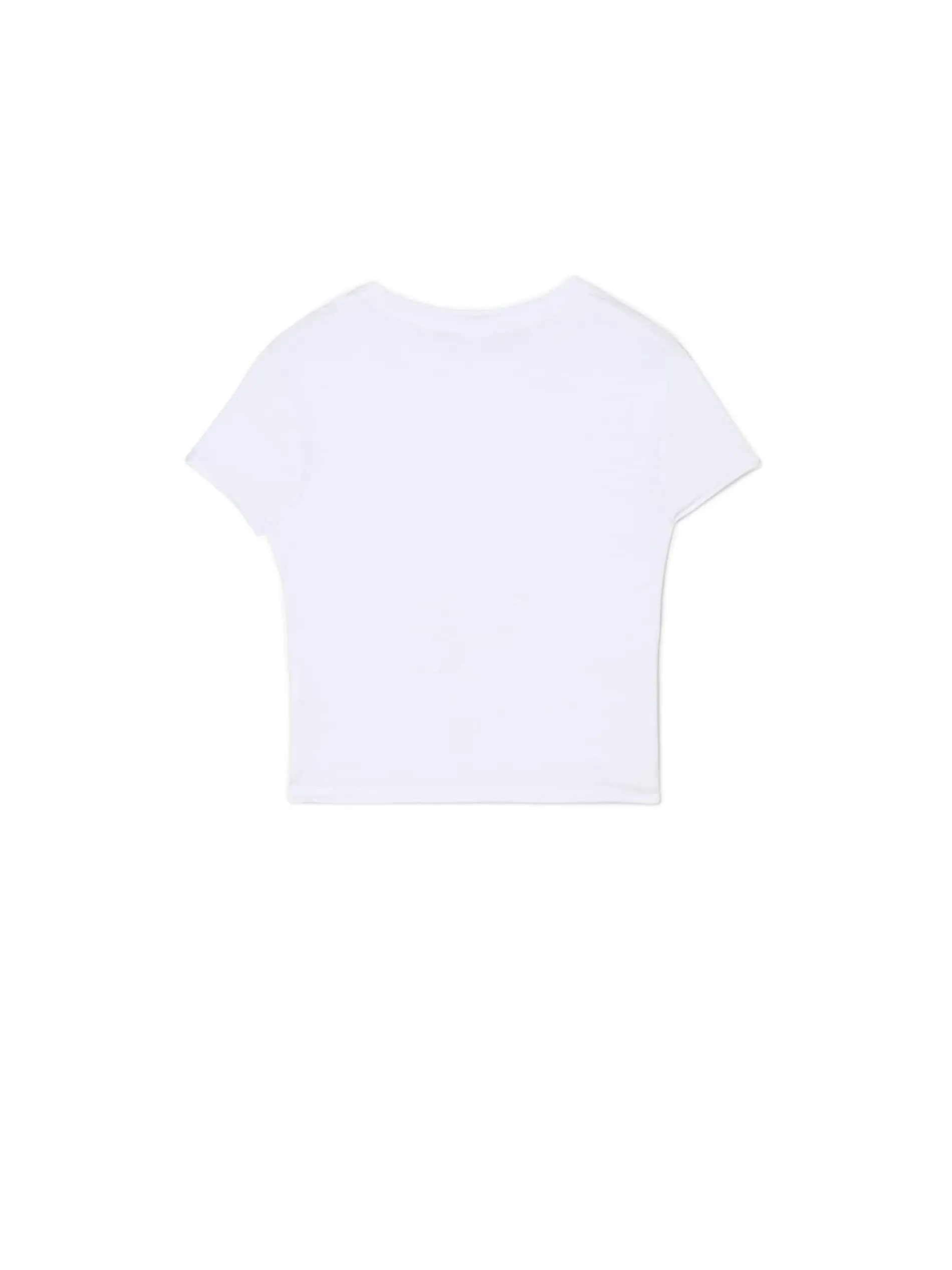 Cropp Koszulki, Topy*Biała koszulka z wiskozą