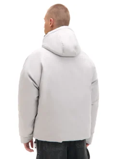 Cropp Kurtki Zimowe|Kurtki, Płaszcze*Biała kurtka puffer z kapturem