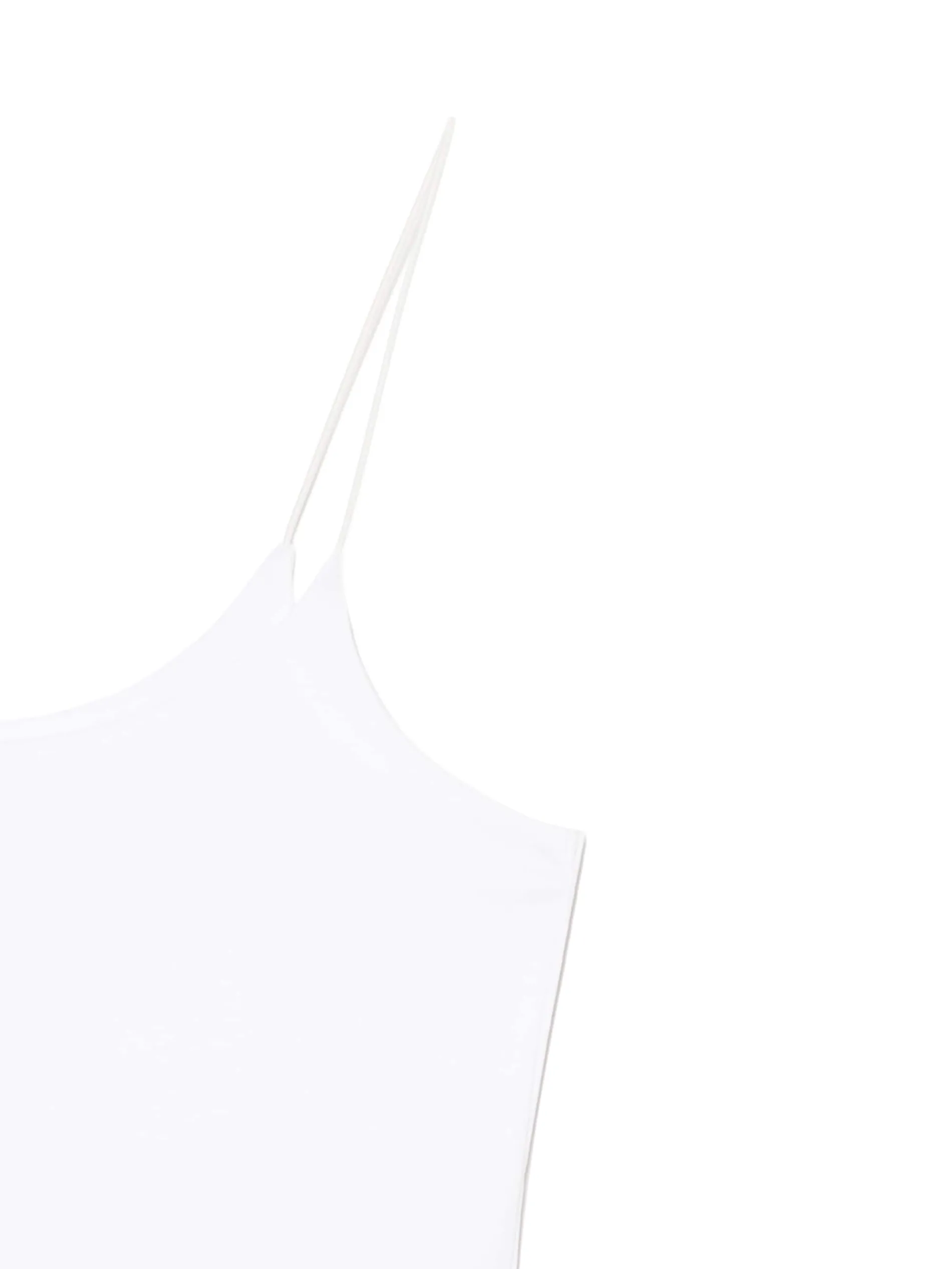 Cropp Koszulki, Topy*Białe body na ramiączkach