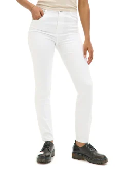 Cropp Jeansy*Białe jeansy skinny