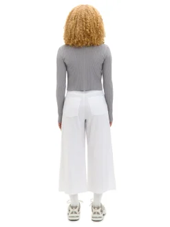 Cropp Spodnie*Białe kuloty