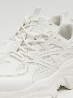 Cropp Sneakersy*Białe sneakersy chunky