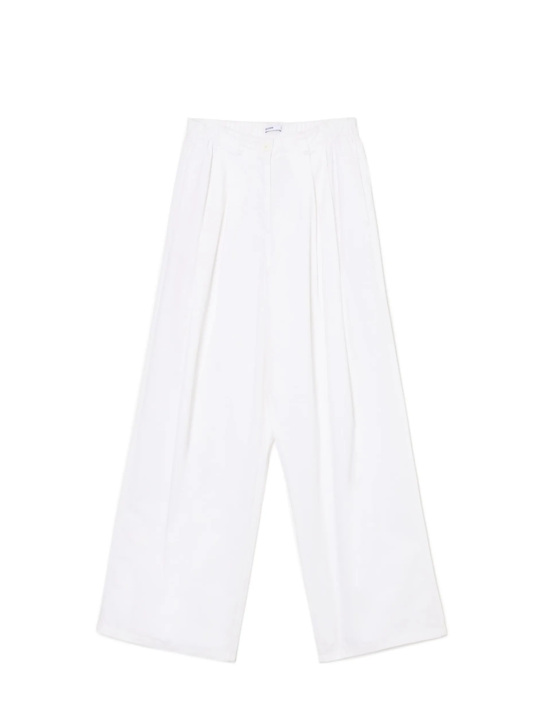 Cropp Spodnie*Białe spodnie wide leg