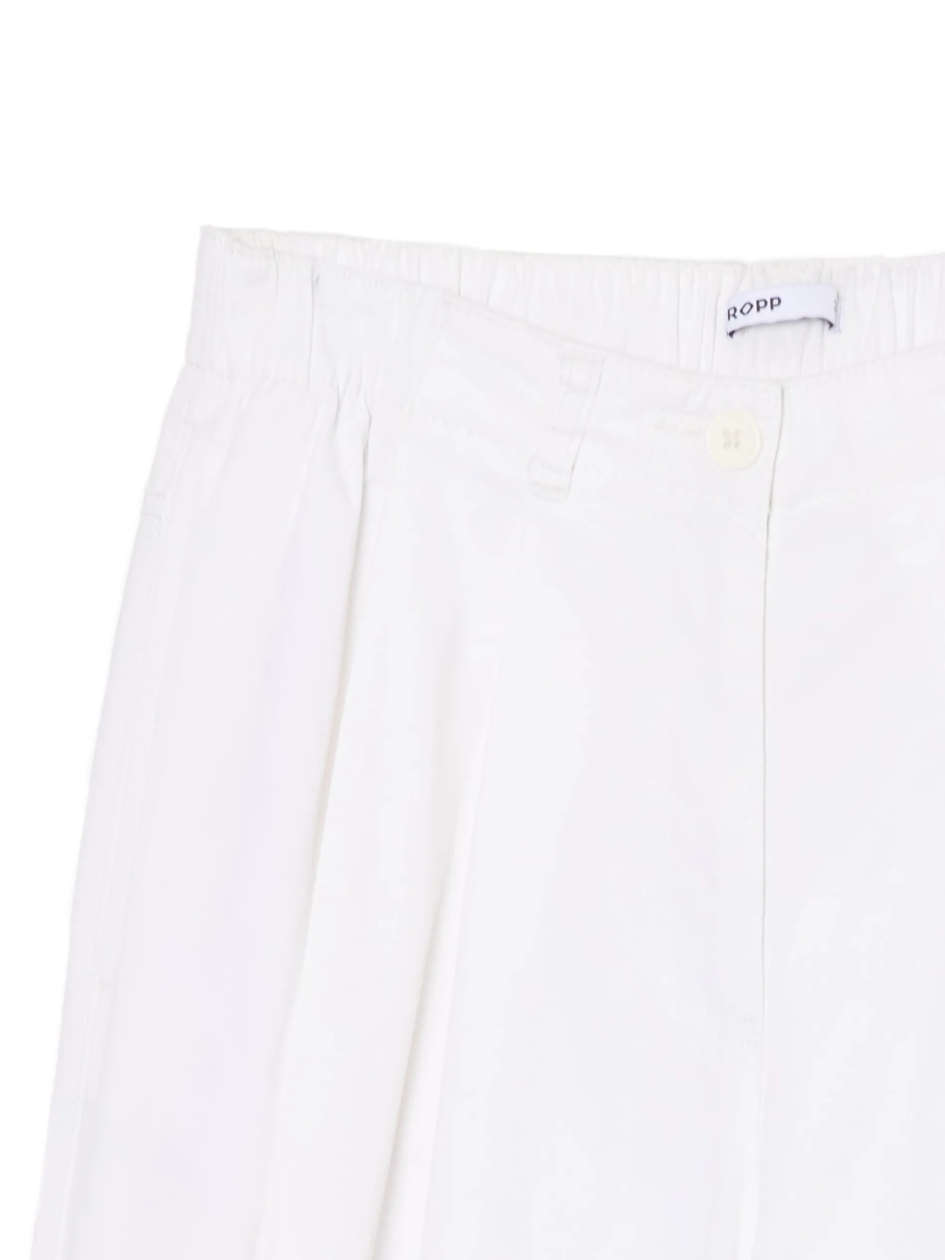 Cropp Spodnie*Białe spodnie wide leg