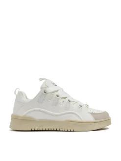 Cropp Sneakersy*Białe sportowe sneakersy