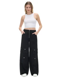 Cropp Koszulki, Topy*prążkowany top na ramiączkach