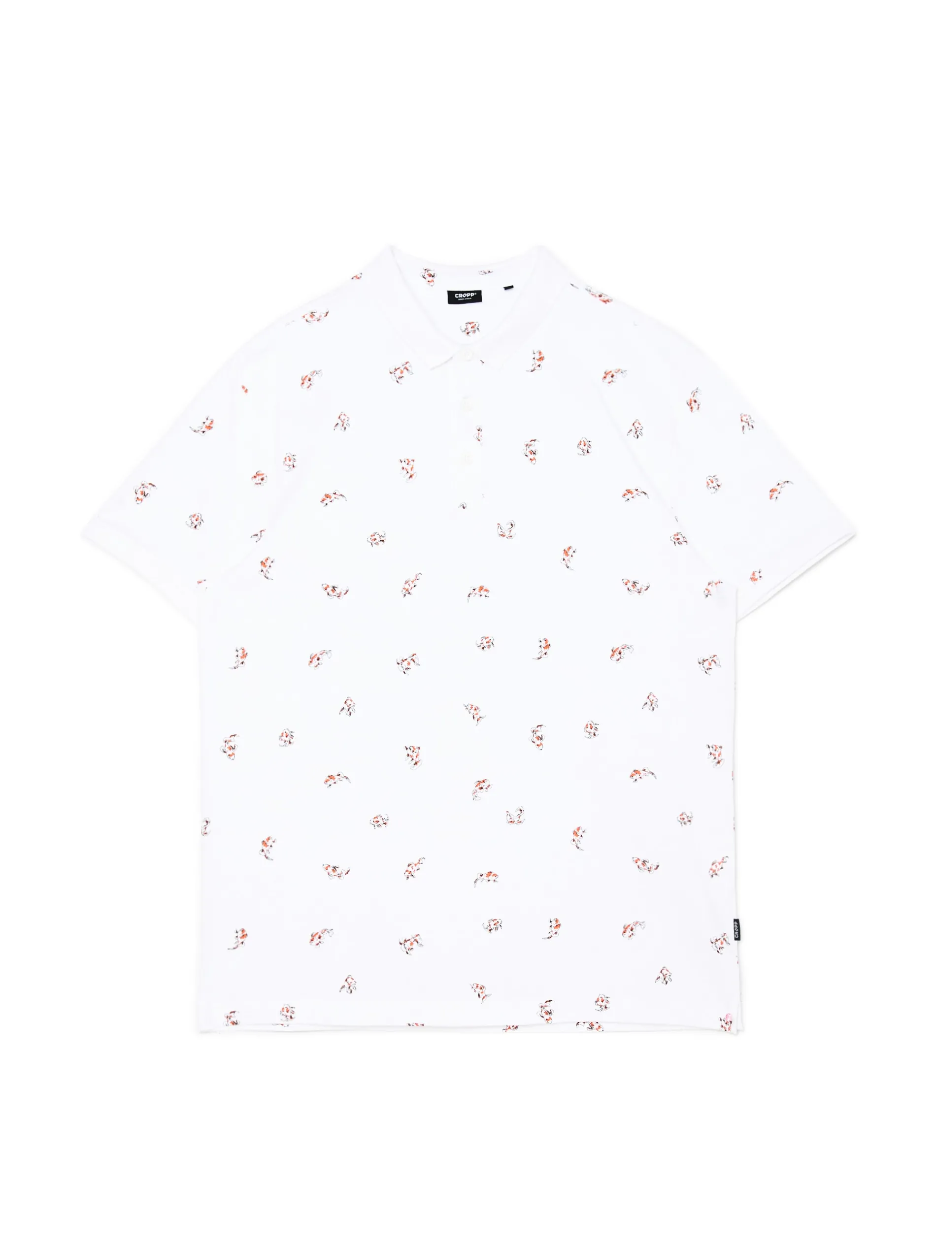 Cropp Koszulki*T-shirt polo z rybkami
