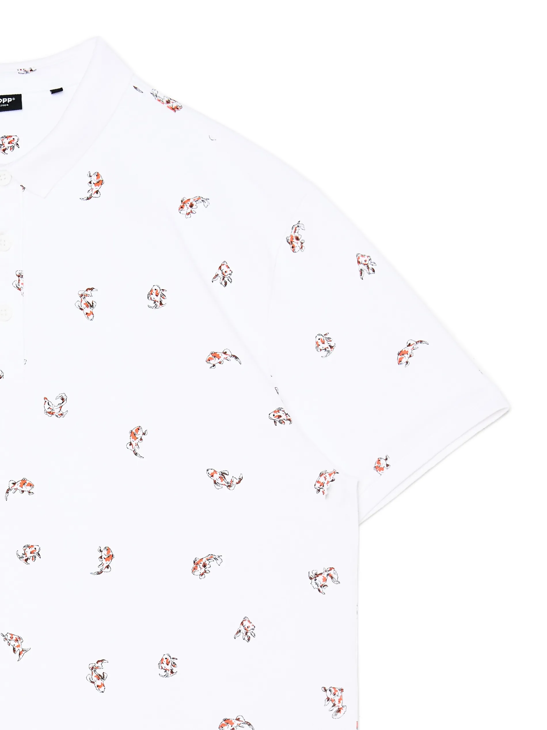 Cropp Koszulki*T-shirt polo z rybkami