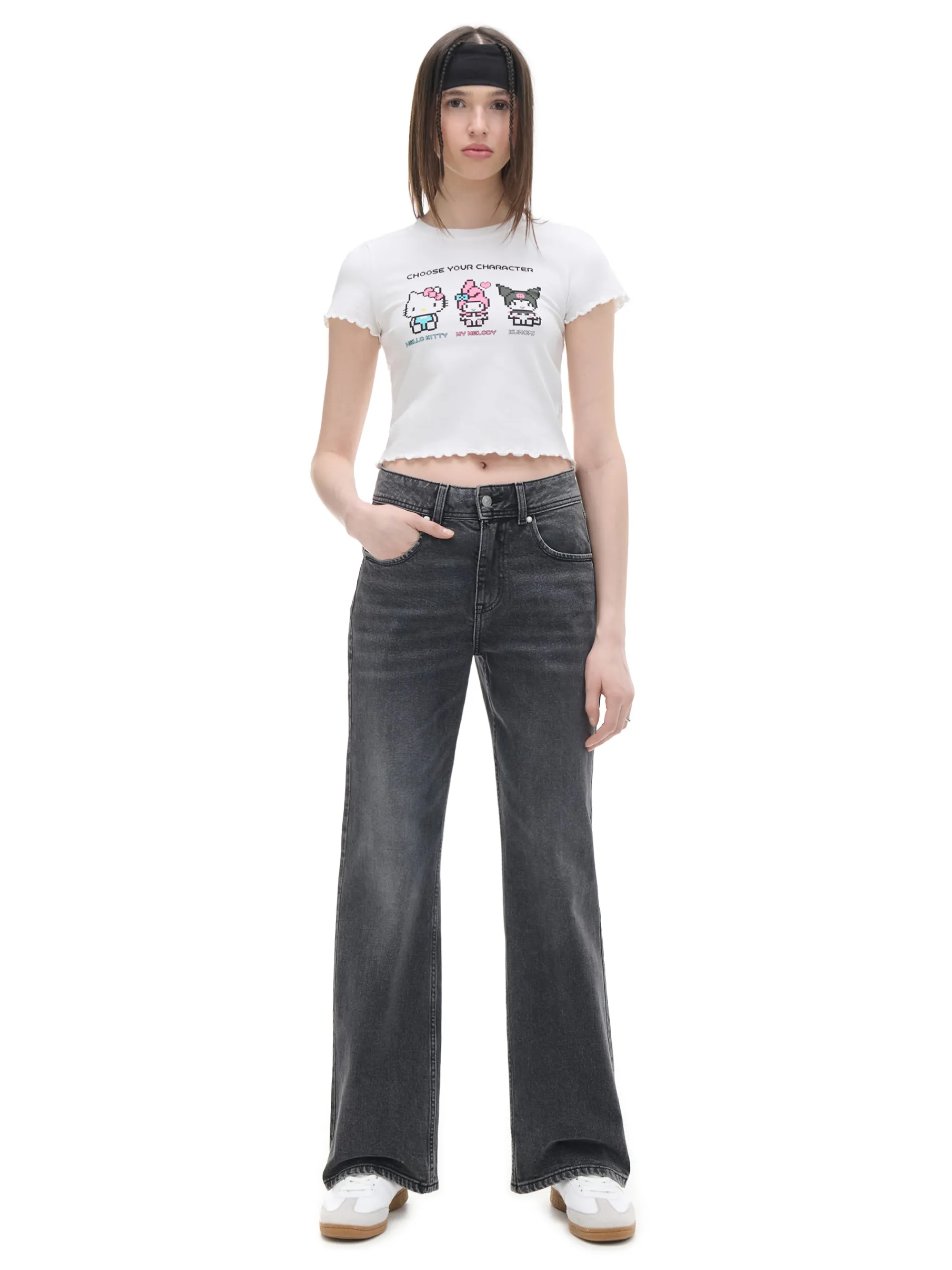 Cropp Koszulki, Topy*t-shirt z nadrukiem Hello Kitty