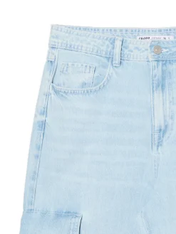 Cropp Jeansy*Błękitne jeansy baggy