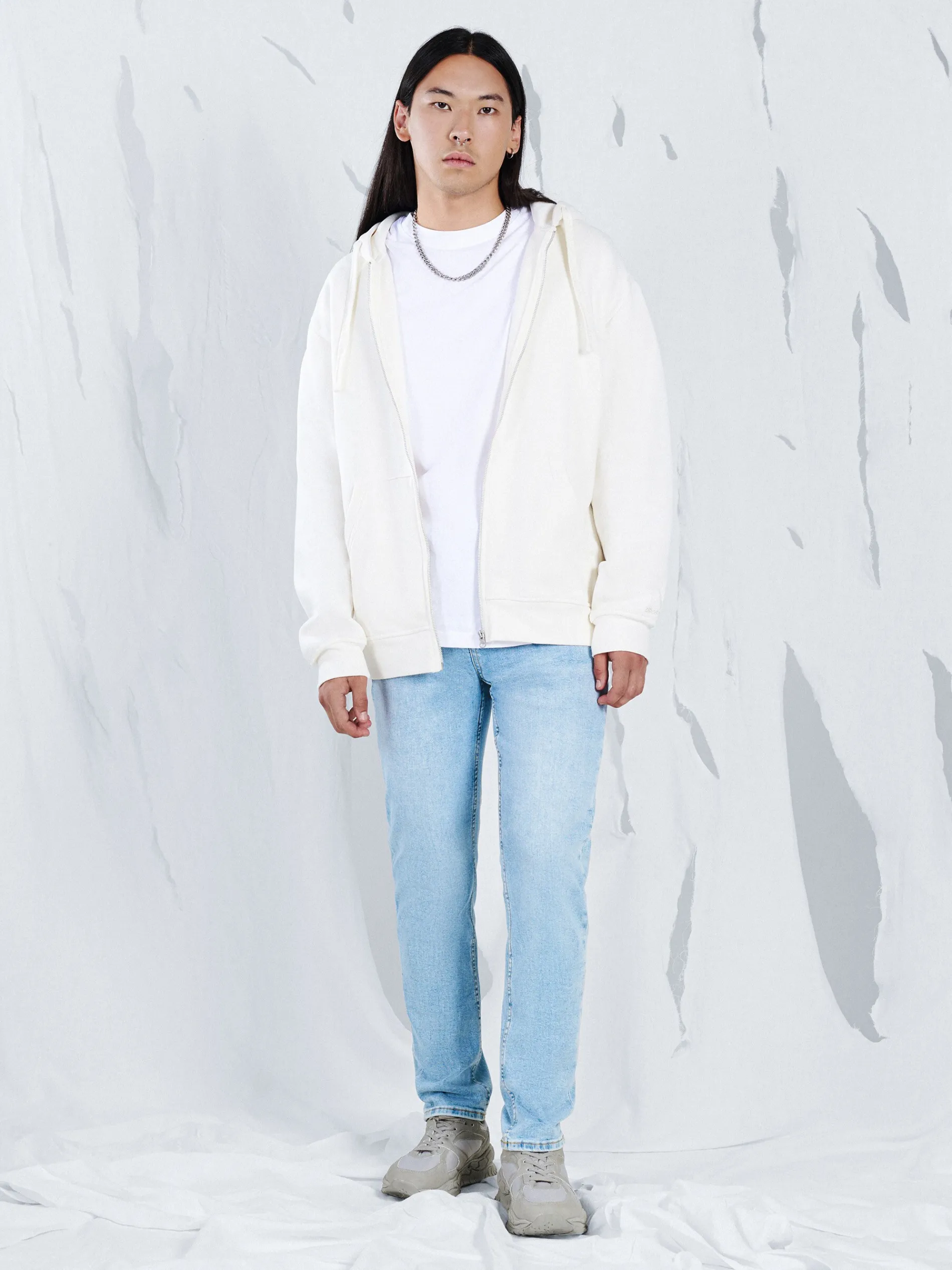 Cropp Jeansy*Błękitne jeansy slim