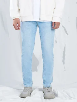 Cropp Jeansy*Błękitne jeansy slim