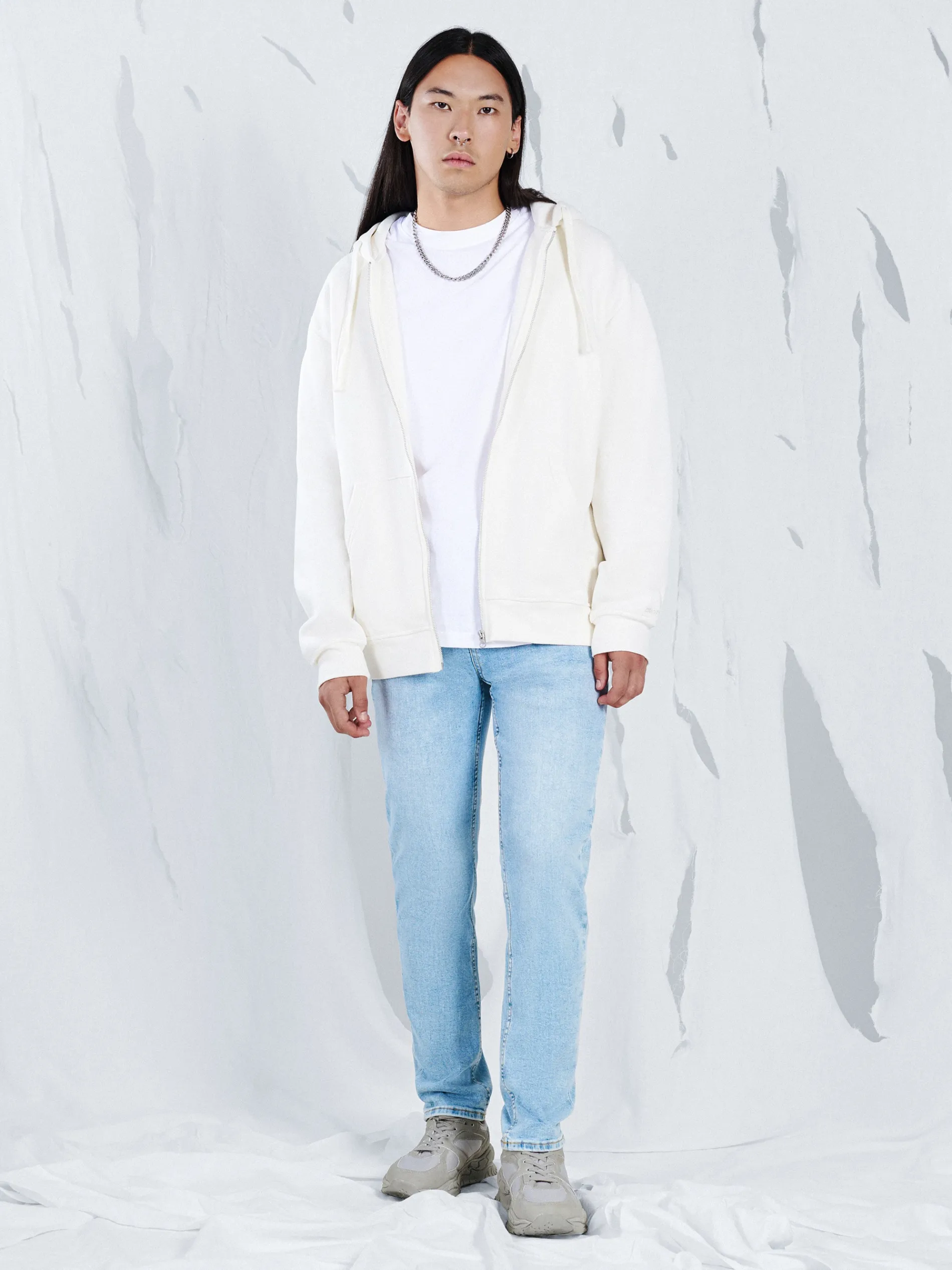 Cropp Jeansy*Błękitne jeansy slim