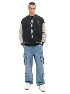 Cropp Bluzy*Bluza college na zatrzaski