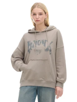 Cropp Unisex|Unisex*Bluza hoodie oversize z napisem UNISEX