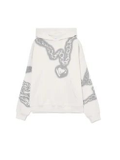 Cropp Unisex|Unisex*Bluza hoodie z motywem łańcucha UNISEX