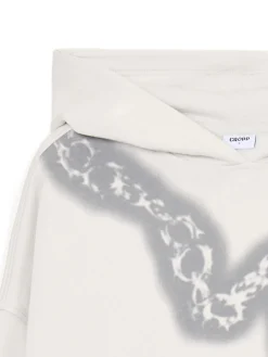 Cropp Unisex|Unisex*Bluza hoodie z motywem łańcucha UNISEX