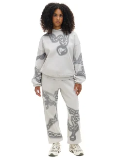 Cropp Unisex|Unisex*Bluza hoodie z motywem łańcucha UNISEX