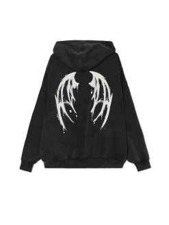 Cropp Unisex|Unisex*Bluza hoodie z motywem skrzydeł UNISEX
