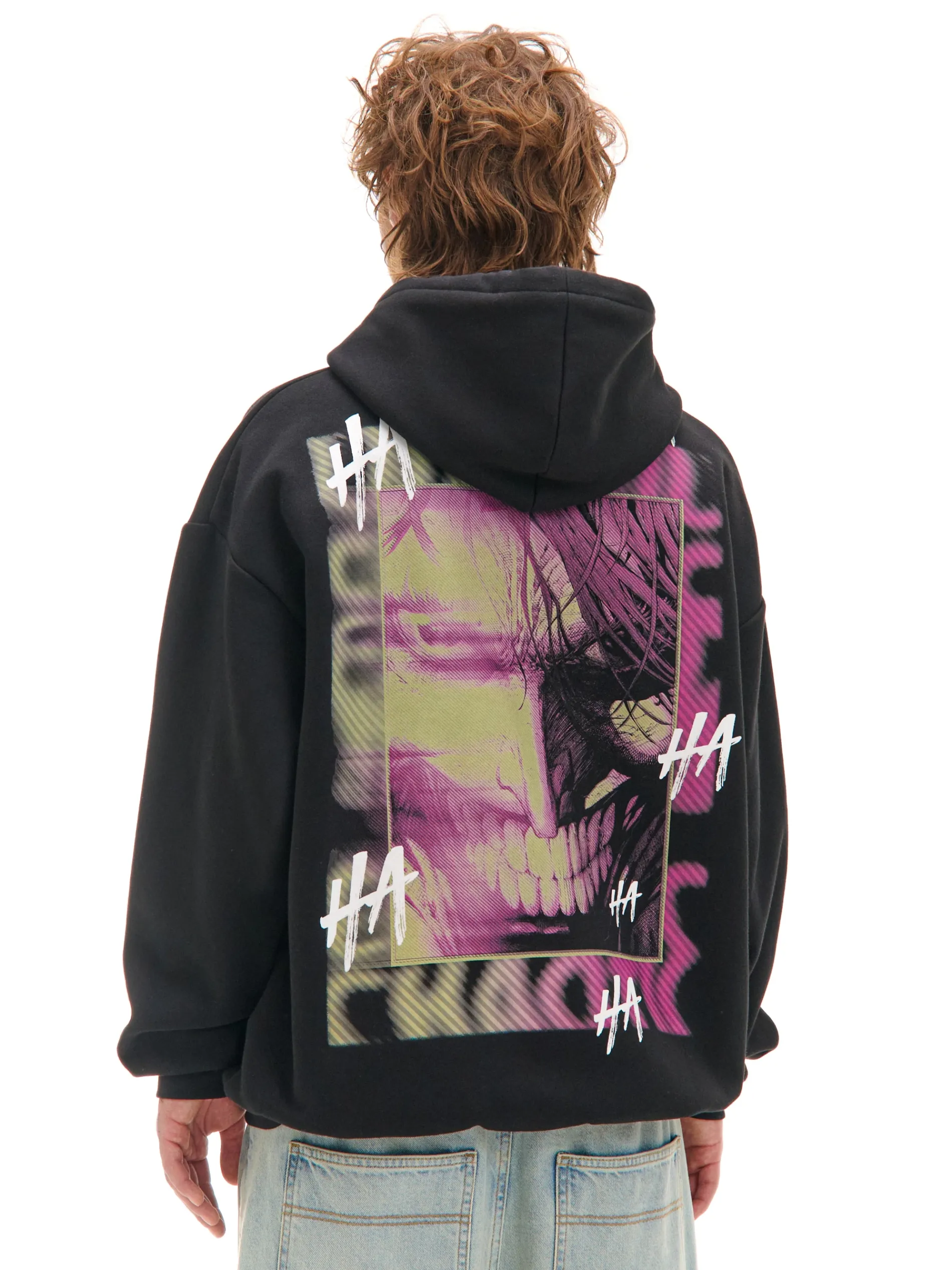 Cropp Bluzy*Bluza z kapturem i nadrukiem Jokera