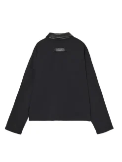 Cropp Bluzy*Bluza ze skórzanym kołnierzykiem