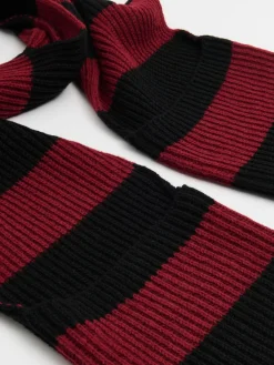 Cropp Szaliki*Bordowy szalik z kieszeniami