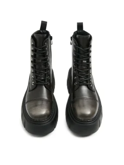 Cropp Botki, Trzewiki*Botki za kostkę z imitacji skóry