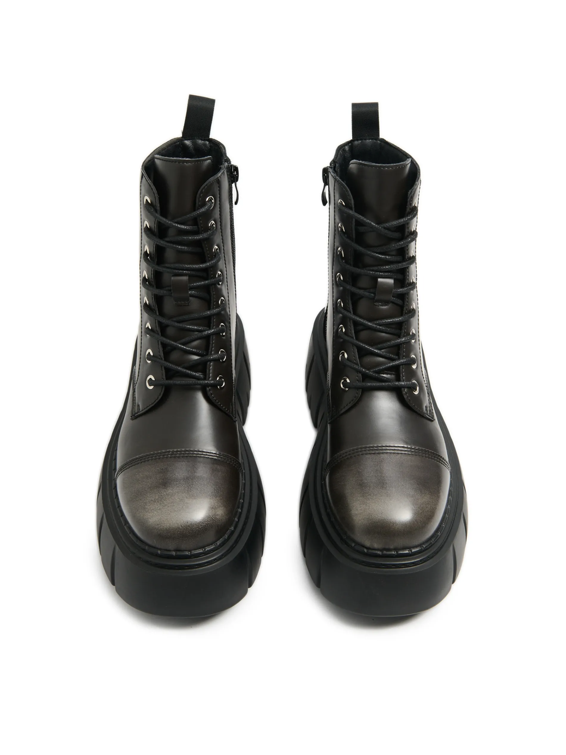 Cropp Botki, Trzewiki*Botki za kostkę z imitacji skóry