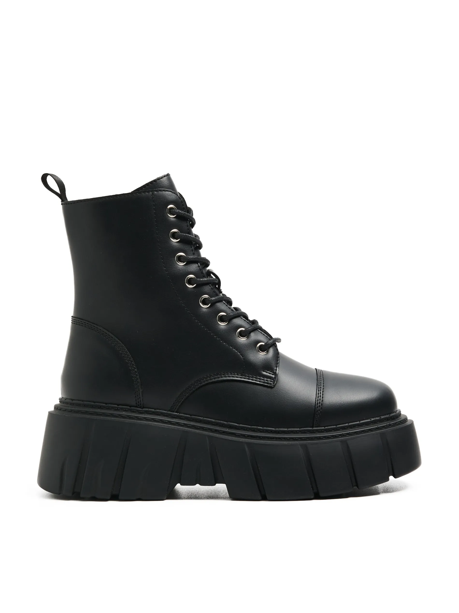 Cropp Botki, Trzewiki*Botki za kostkę z imitacji skóry