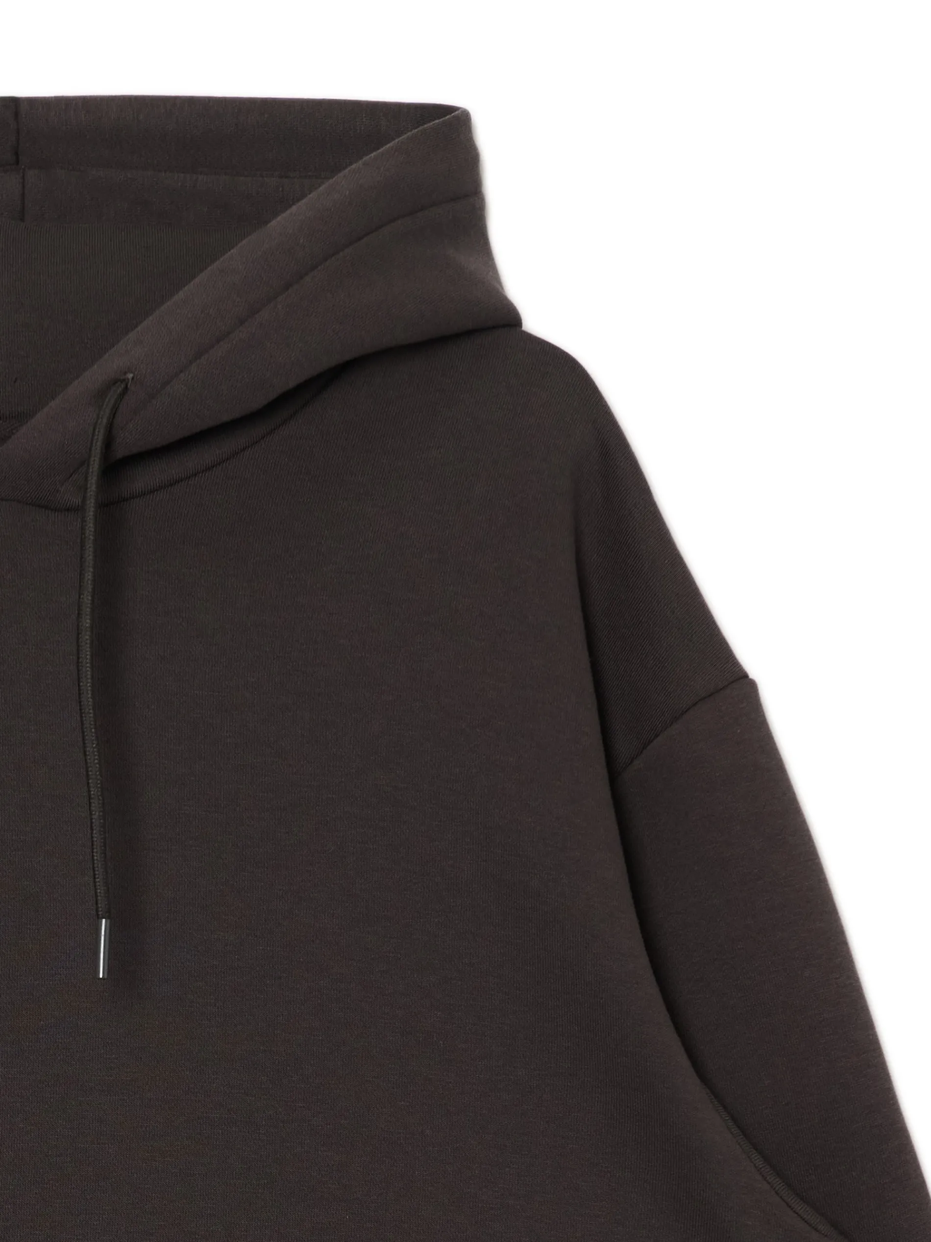 Cropp Bluzy|Sety*Brązowa bluza regular z kapturem