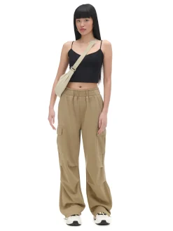 Cropp Spodnie*Bursztynowe spodnie cargo