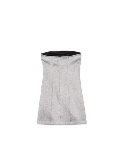 Cropp Sukienki, Kombinezony*Błyszcząca sukienka mini z wiskozą