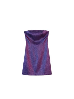 Cropp Sukienki, Kombinezony*Błyszcząca sukienka mini z wiskozą