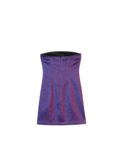 Cropp Sukienki, Kombinezony*Błyszcząca sukienka mini z wiskozą