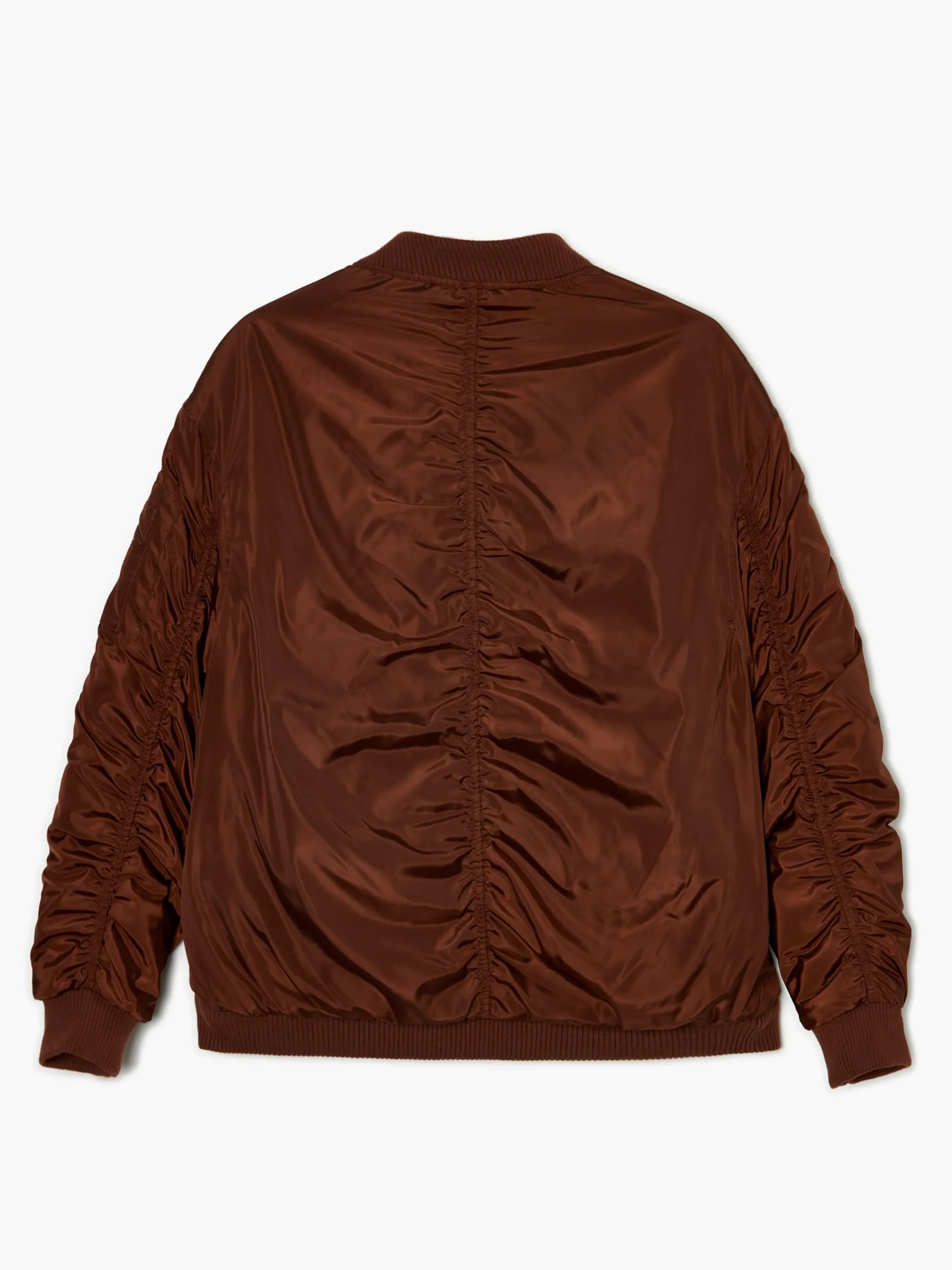 Cropp Kurtki, Płaszcze*Ciemnobrązowa kurtka bomber