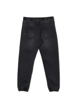 Cropp Jeansy*Ciemnoszare jeansowe joggery