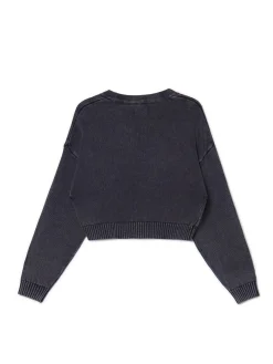 Cropp Swetry*Ciemno kardigan z agrafkami