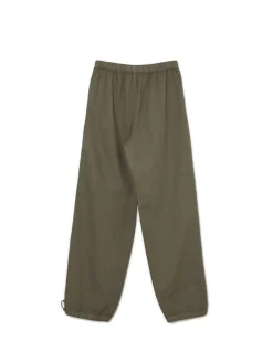 Cropp Jeansy*Ciemnozielone jeansy parachute